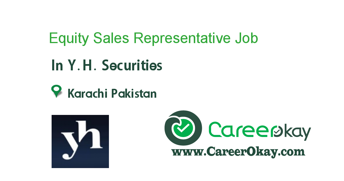 Equity Sales Representative