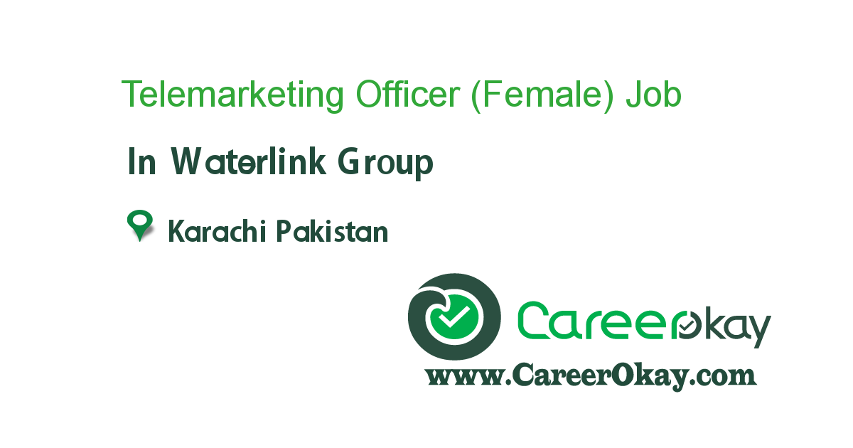 Telemarketing Officer (Female)