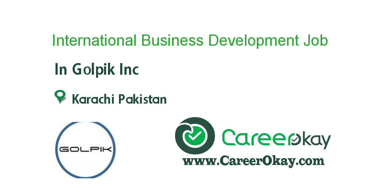 International Business Development Executive