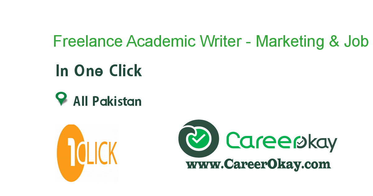 Freelance Academic Writer - Marketing & Management