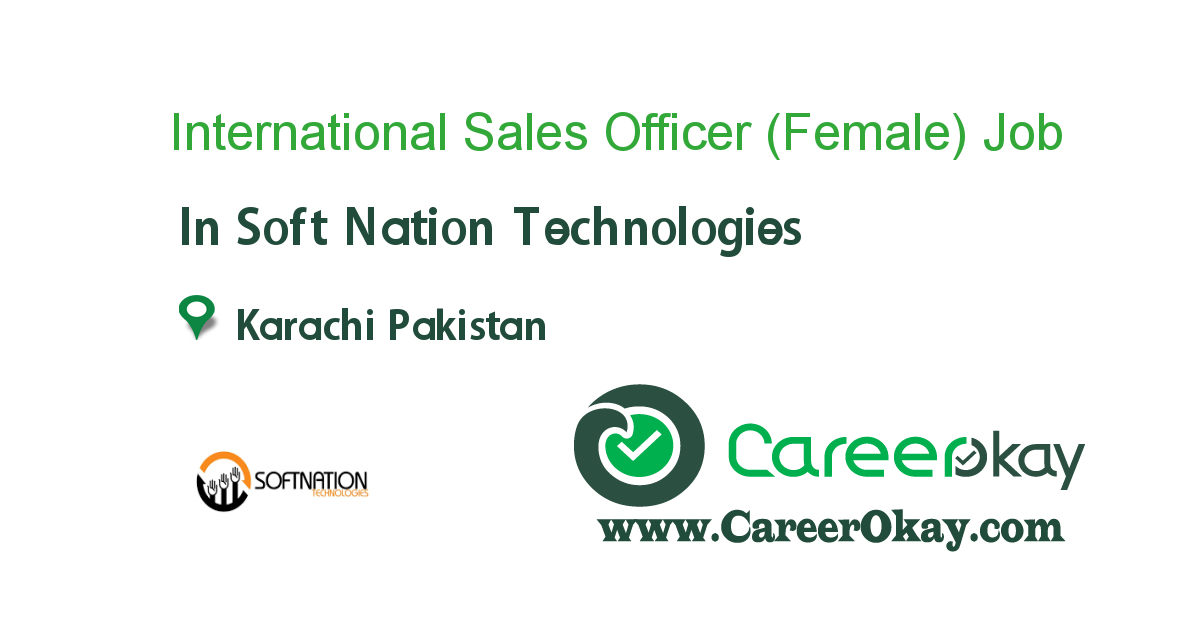 International Sales Officer (Female)