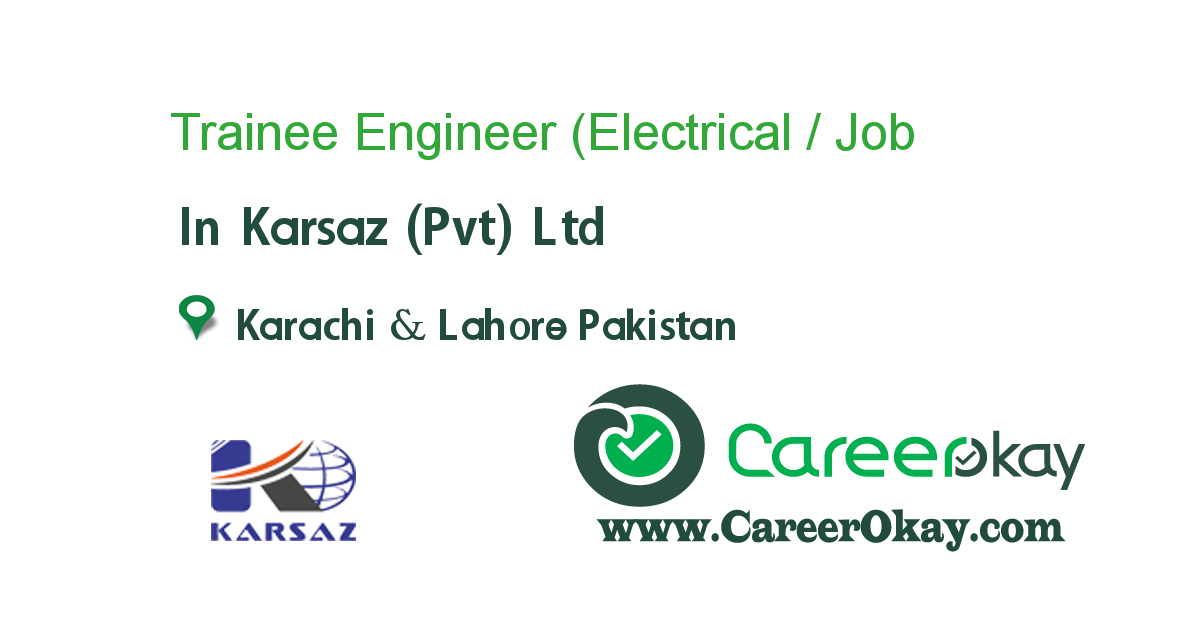 Trainee Engineer (Electrical / Electronics)