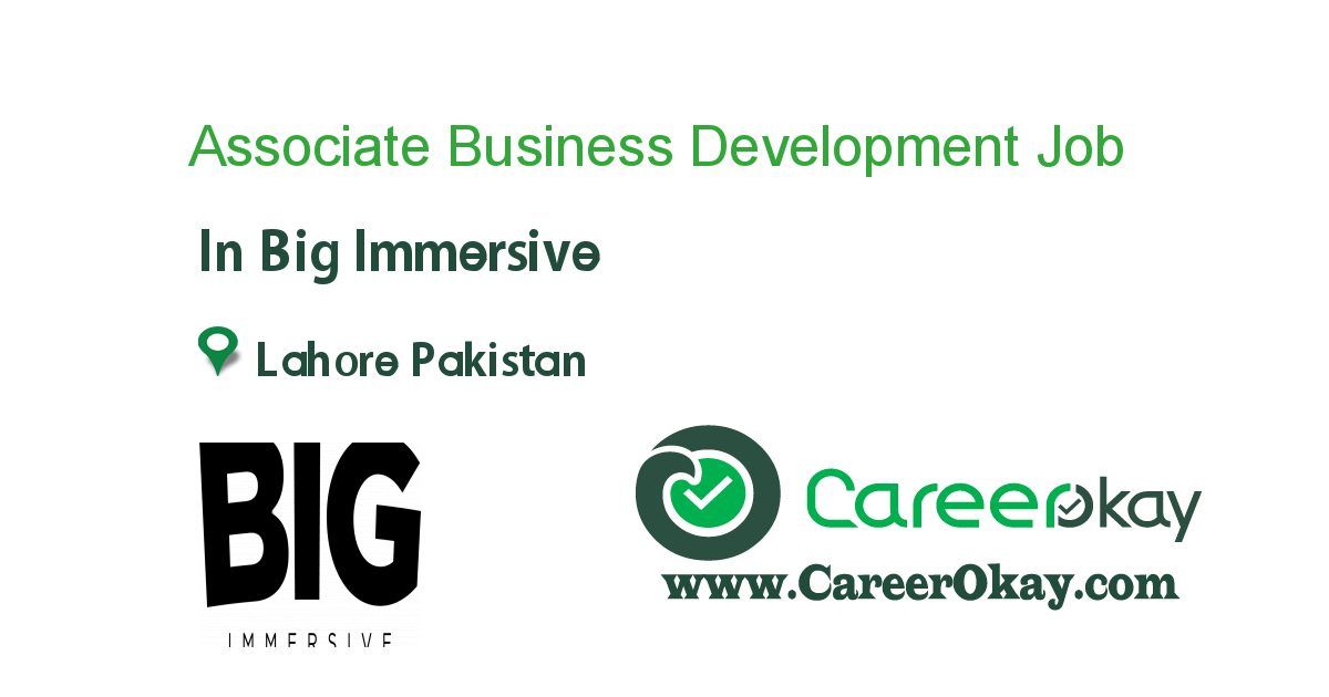 Associate Business Development 