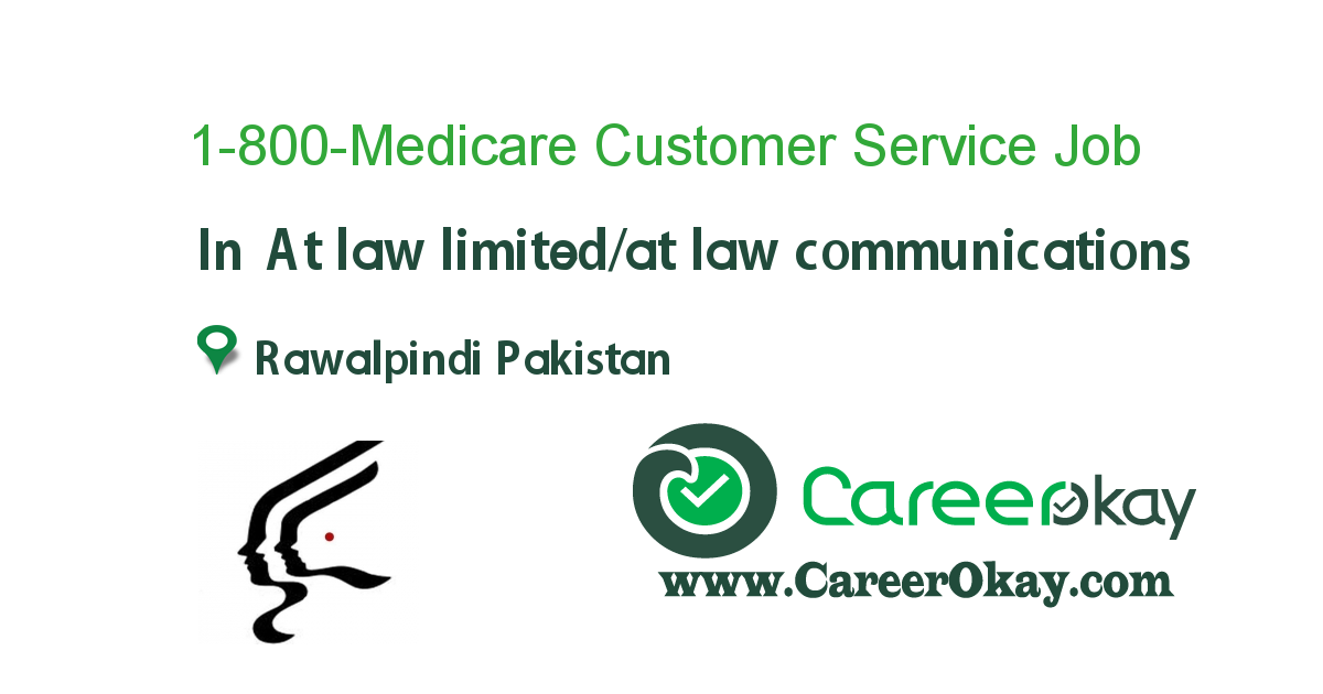 1-800-Medicare Customer Service Representative 