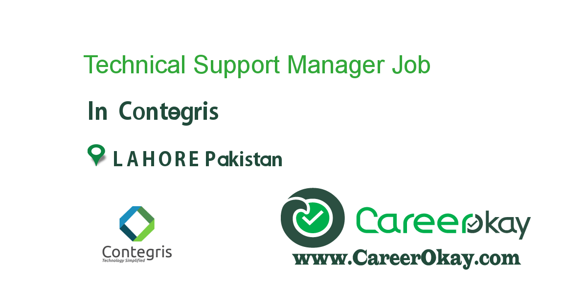 Technical Support Manager 