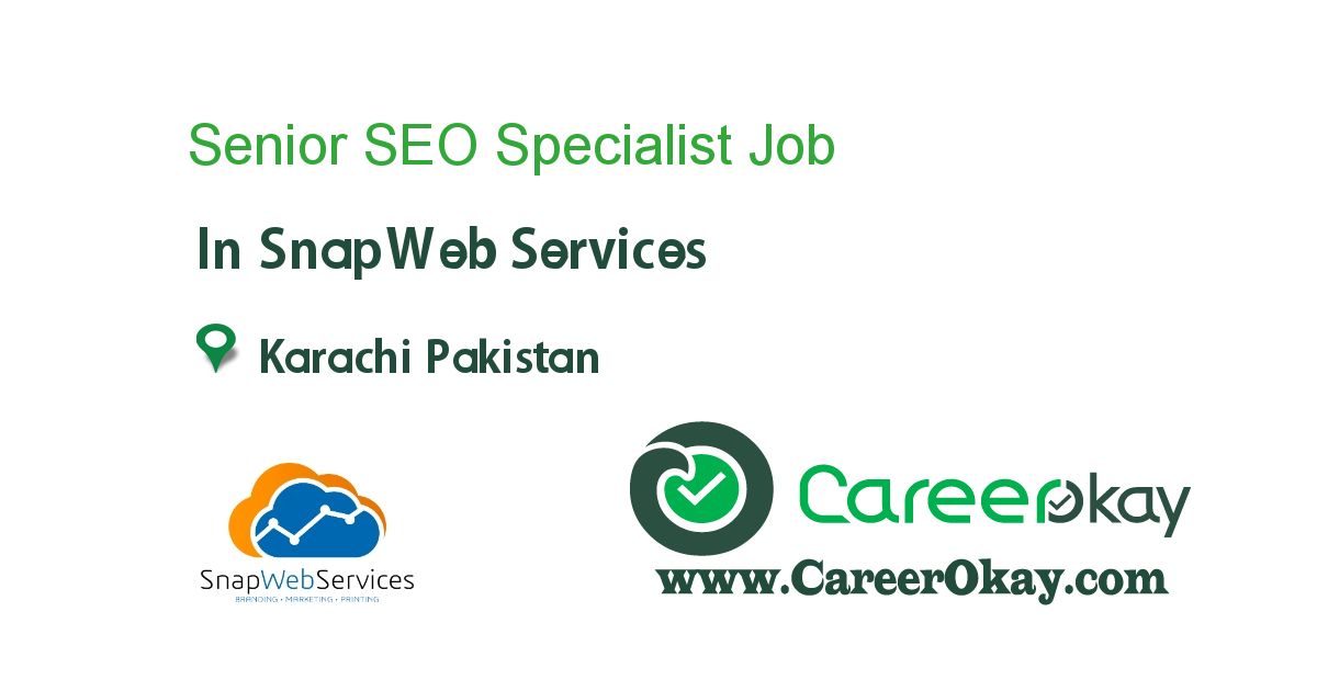 Senior SEO Specialist 