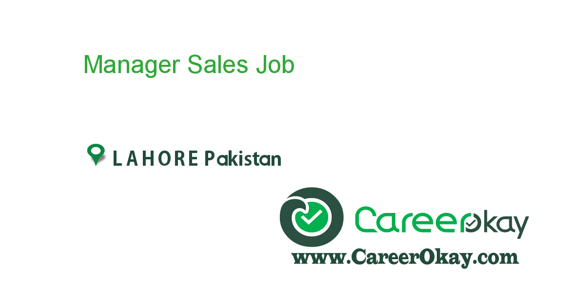Manager Sales
