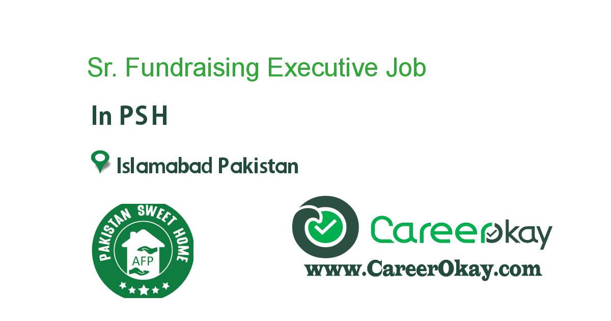 Sr. Fundraising Executive