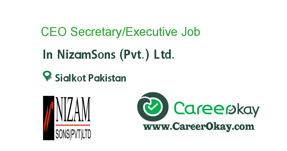 CEO Secretary/Executive Secretary/Executive Assistant