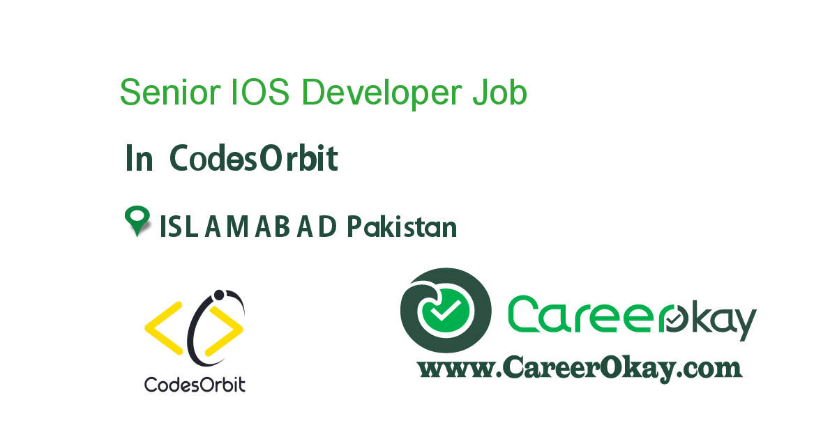 Senior IOS Developer 