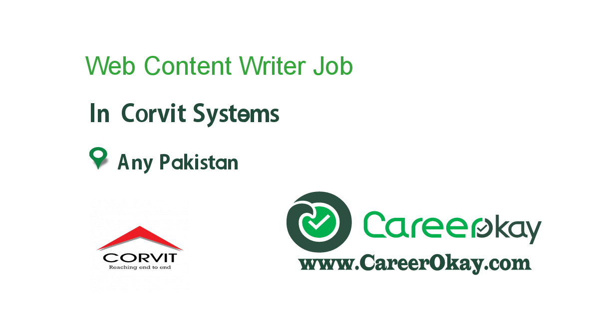 Web Content Writer 