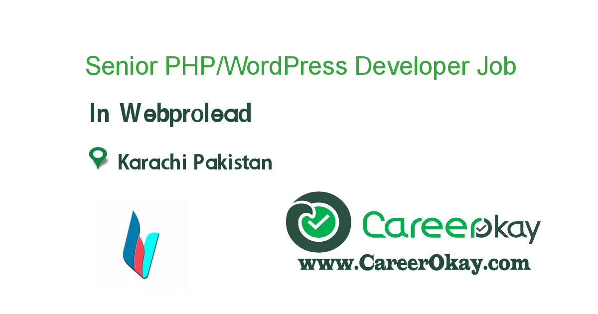 Senior PHP/WordPress Developer