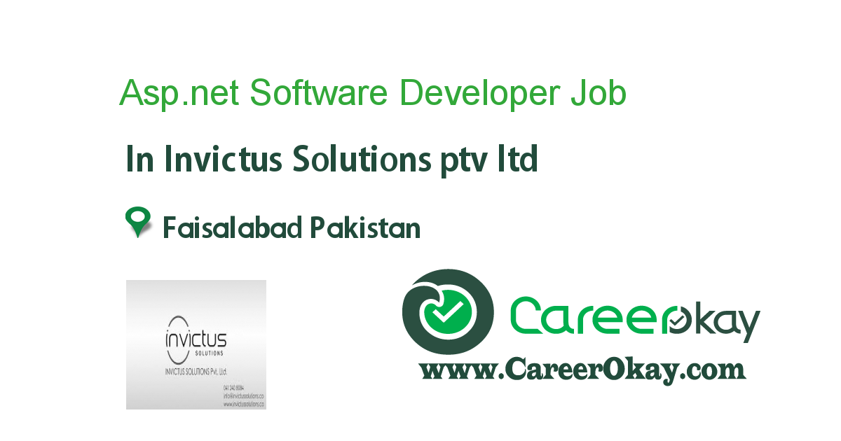 Asp.net Software Developer 