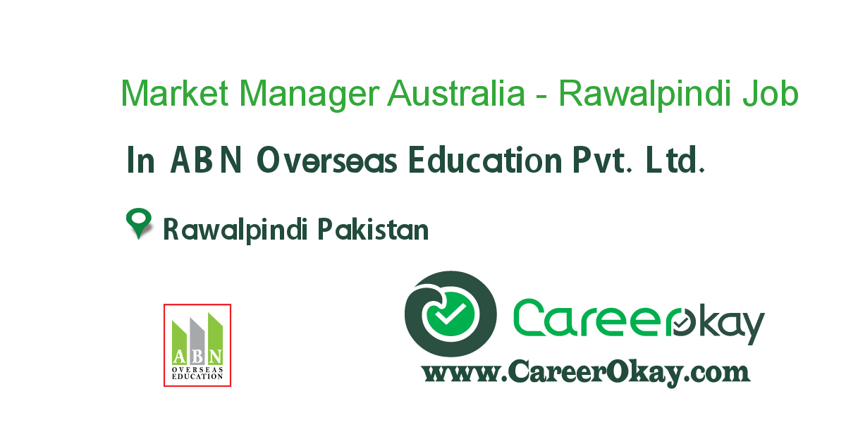 Market Manager Australia - Rawalpindi