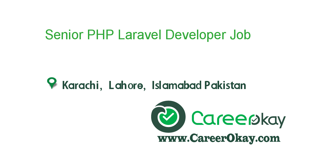 Senior PHP Laravel Developer