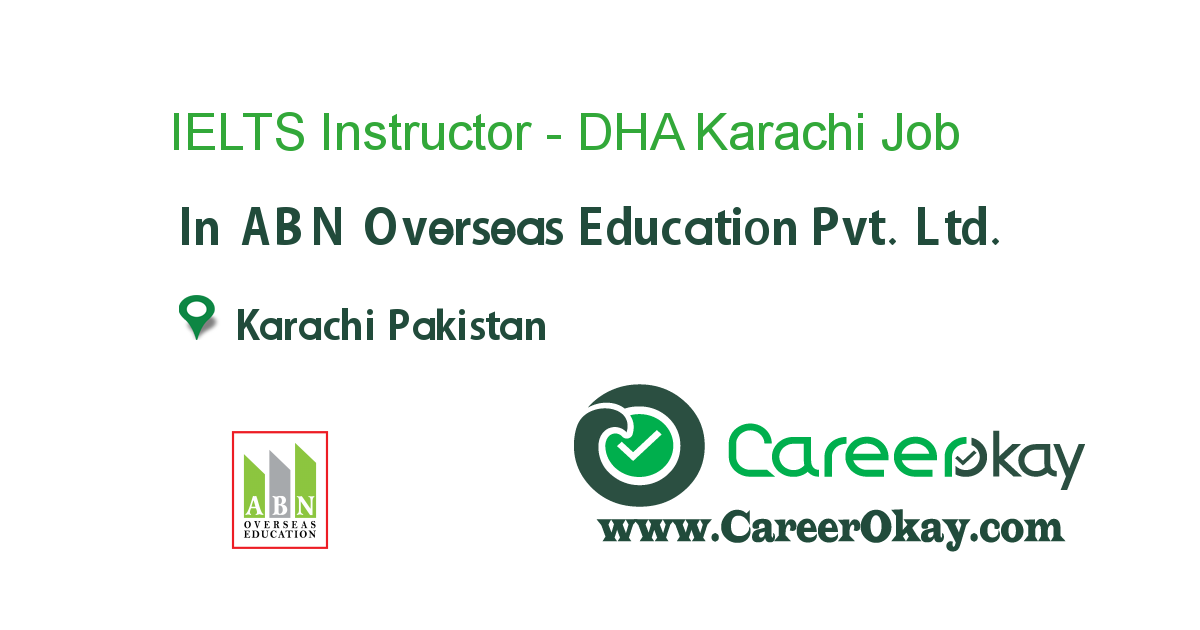 IELTS Instructor - DHA Karachi