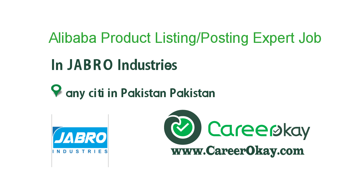 Alibaba Product Listing/Posting Expert Virtual Assistant
