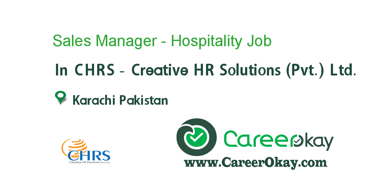 Sales Manager - Hospitality 