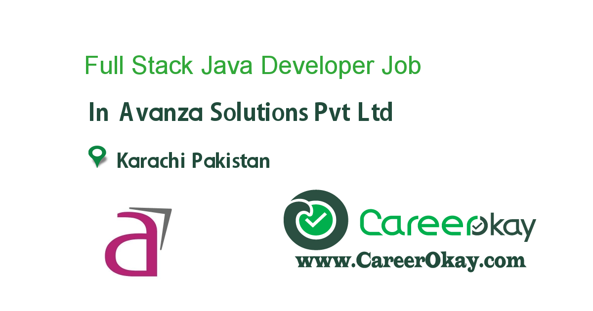 Full Stack Java Developer