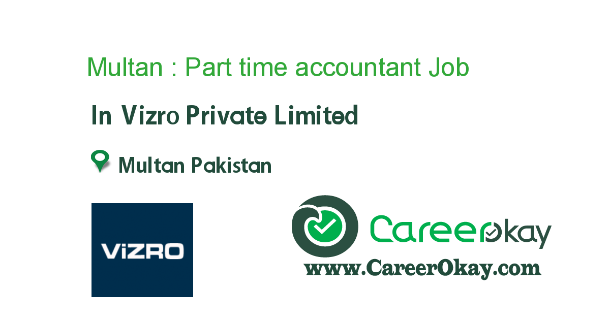 Multan : Part time accountant