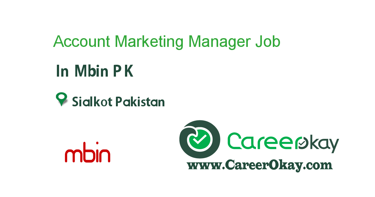 Account Marketing Manager 