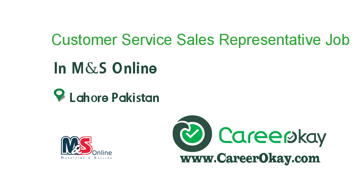 Customer Service Sales Representative 