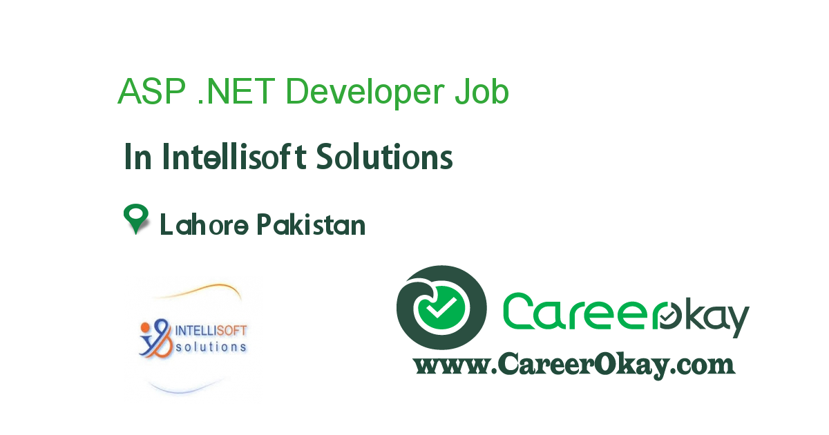 ASP .NET Developer 