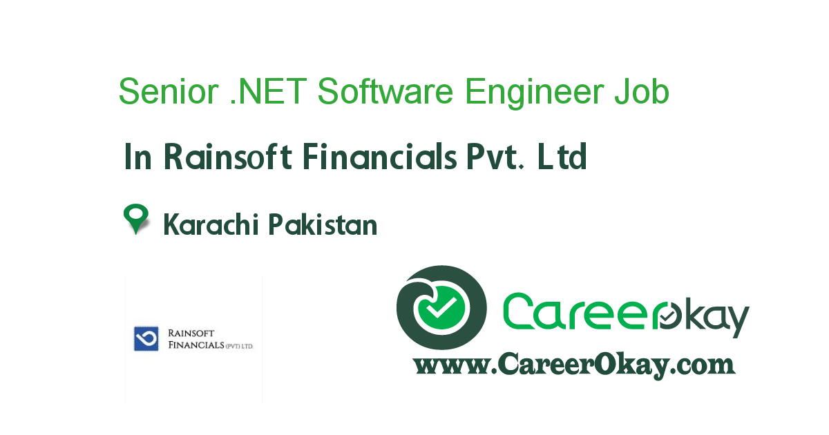 Senior .NET Software Engineer