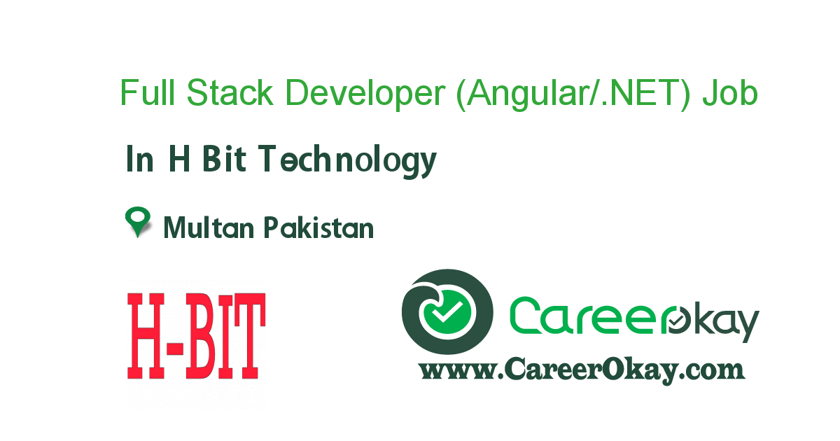 Full Stack Developer (Angular/.NET)