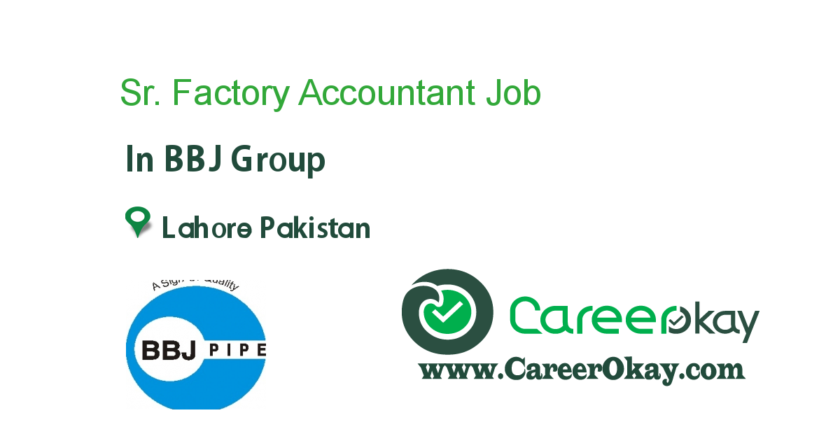 Sr. Factory Accountant