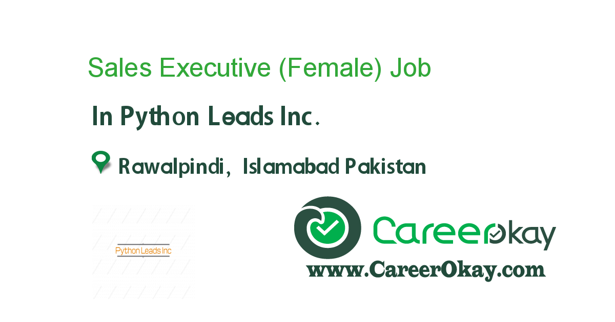 Sales Executive (Female)