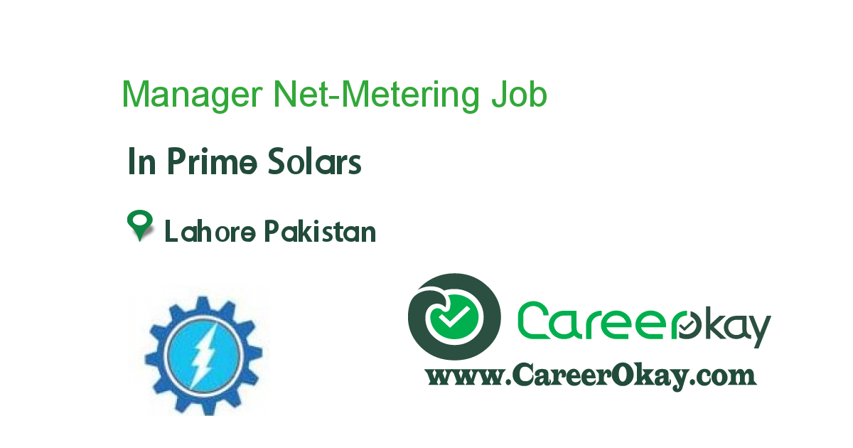 Manager Net-Metering