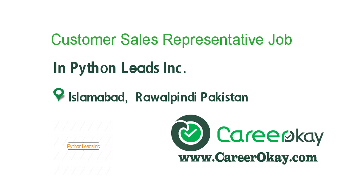 Customer Sales Representative 