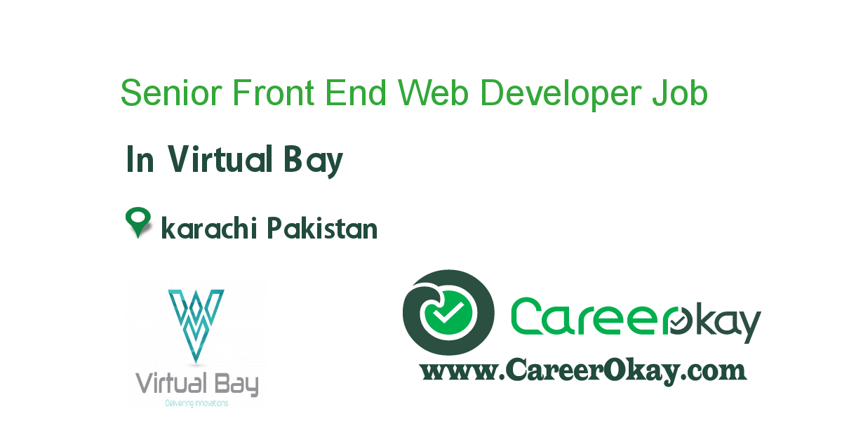 Senior Front End Web Developer