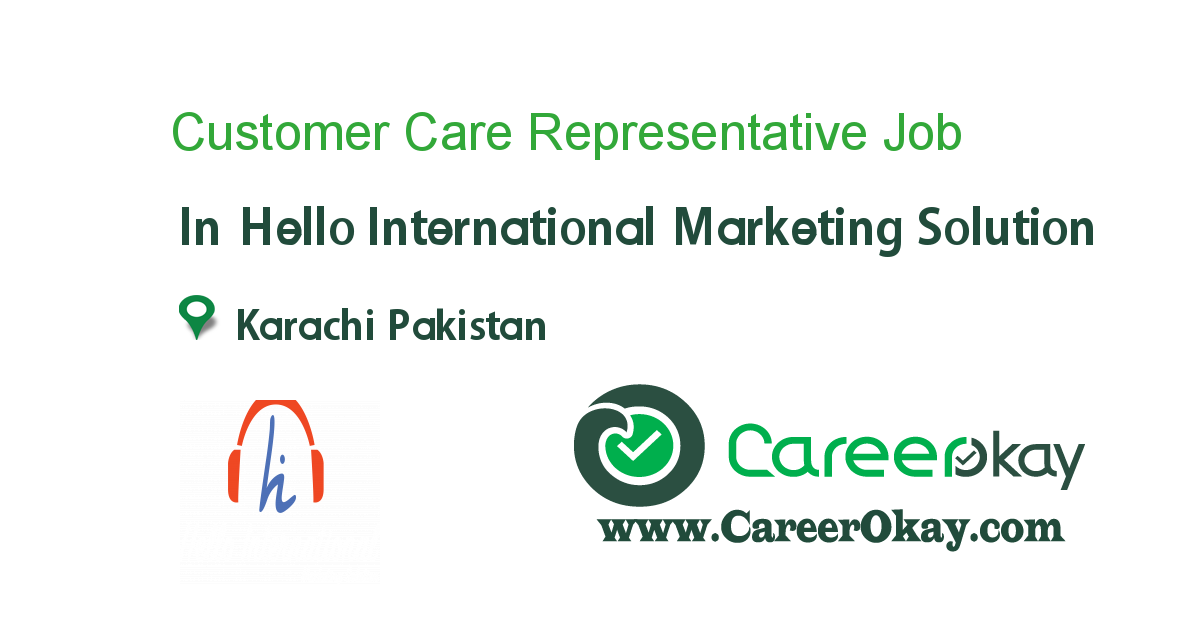 Customer Care Representative 