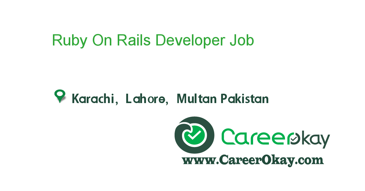 Ruby On Rails Developer 