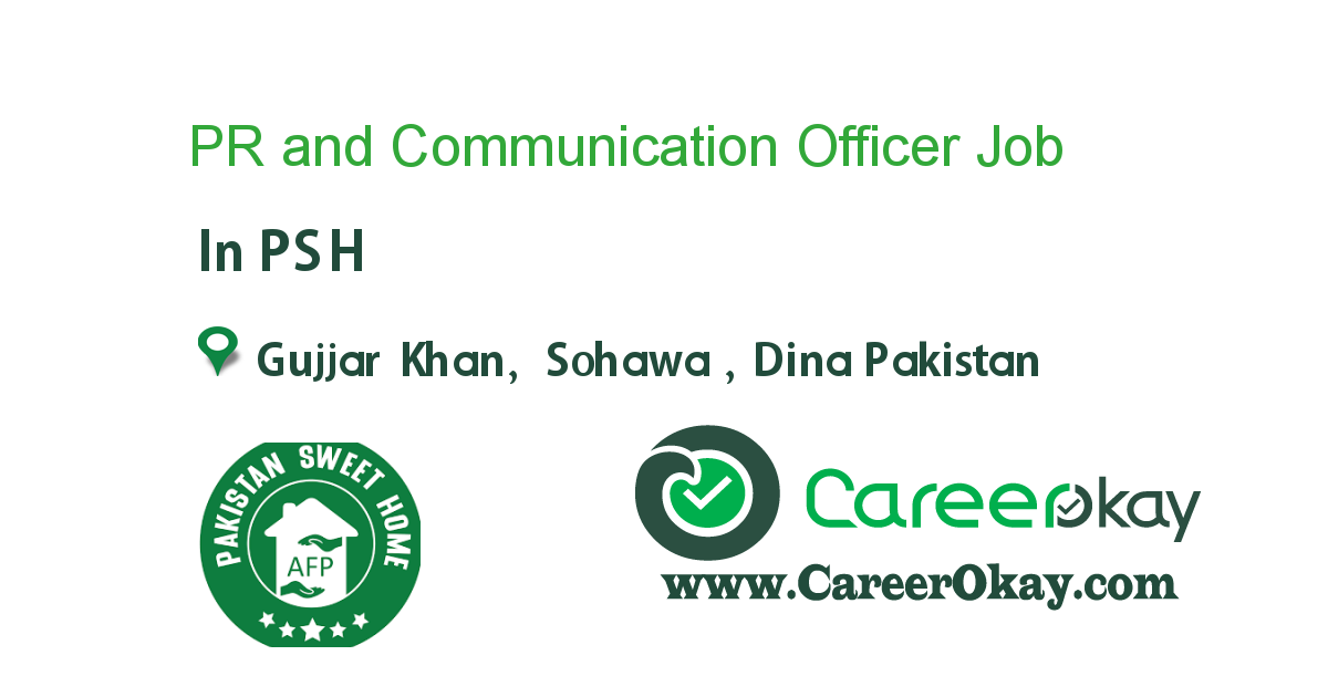 PR and Communication Officer