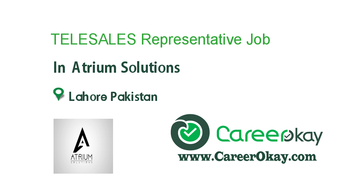 TELESALES Representative 