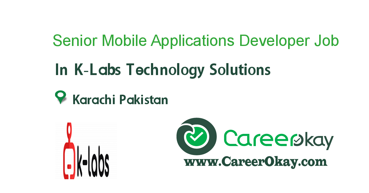 Senior Mobile Applications Developer 