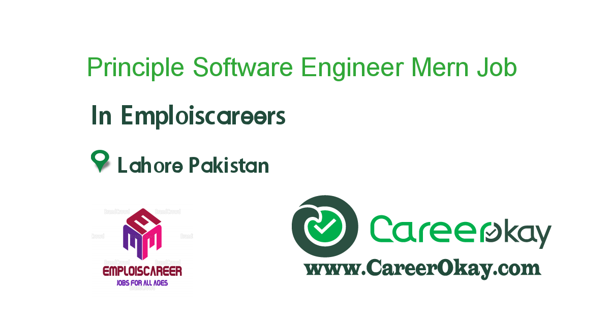 Principle Software Engineer Mern