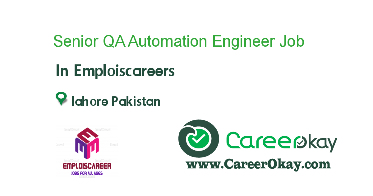 Senior QA Automation Engineer 