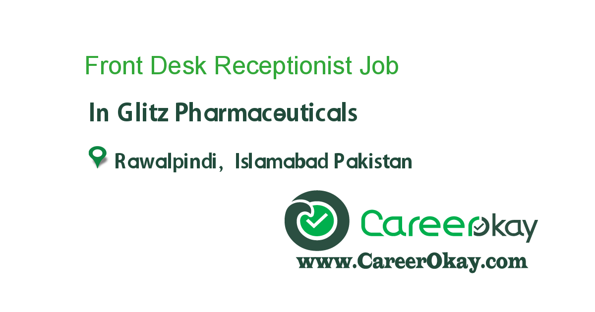 Front Desk Receptionist