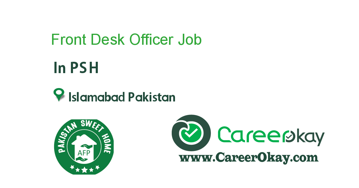 Front Desk Officer 