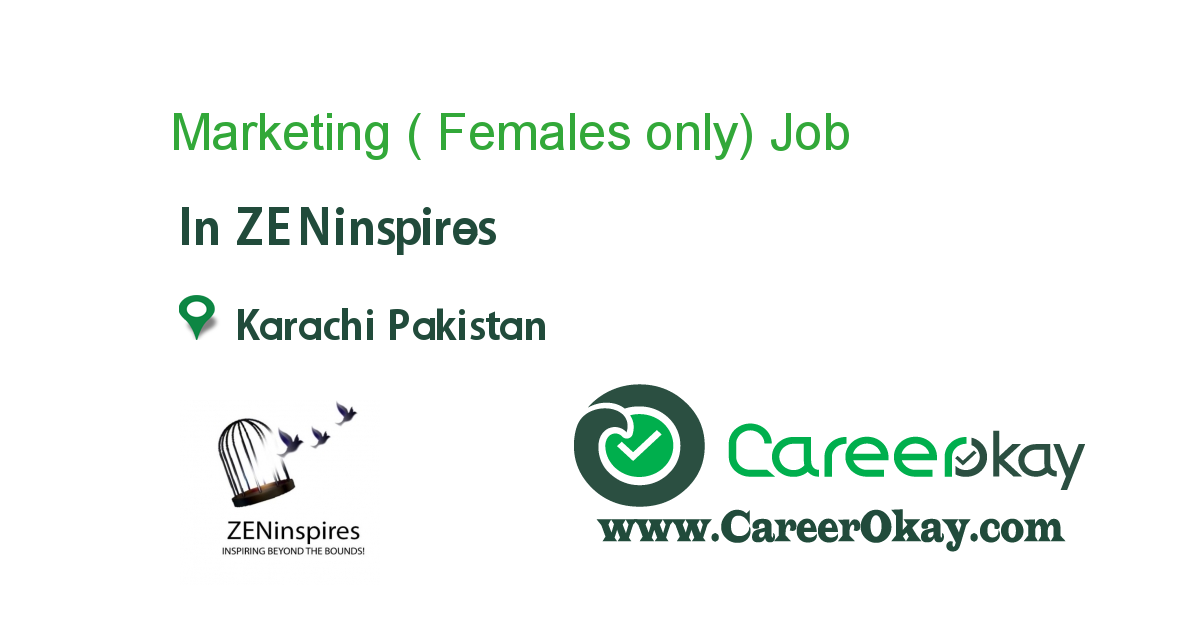 Marketing ( Females only)