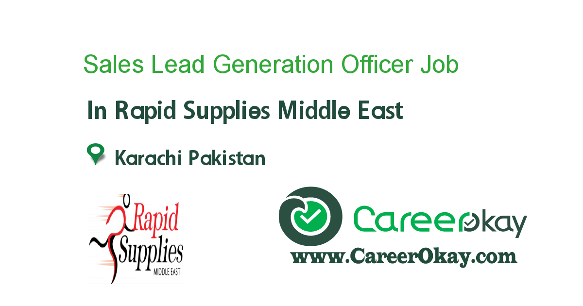 Sales Lead Generation Officer