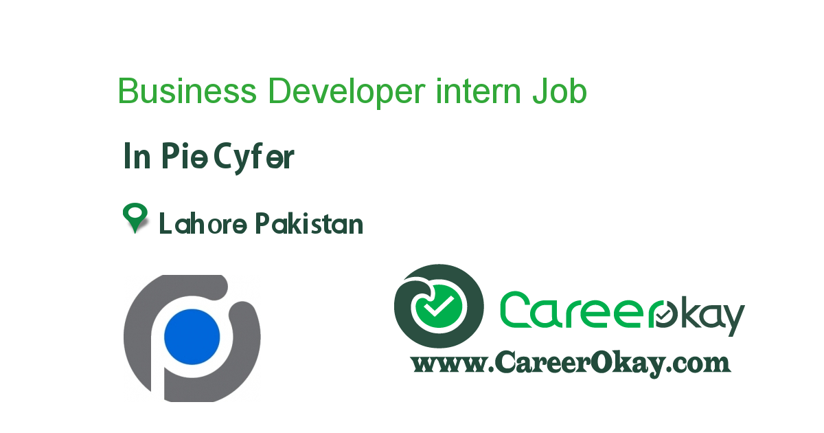 Business Developer intern