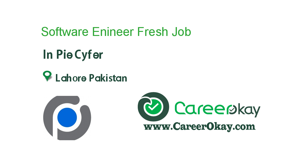 Software Enineer Fresh