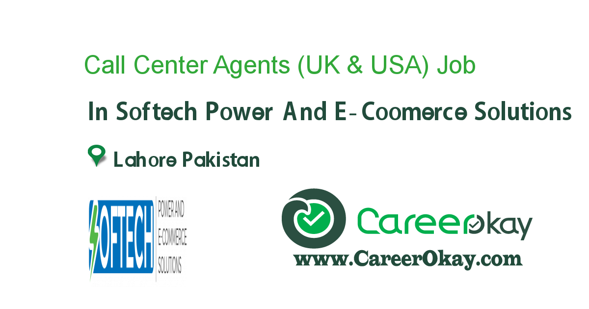 Call Center Agents (UK & USA)