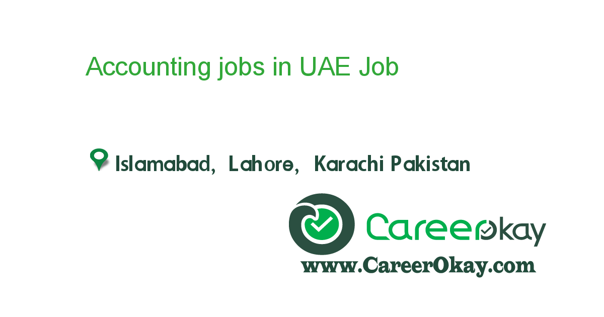 Accounting jobs in UAE