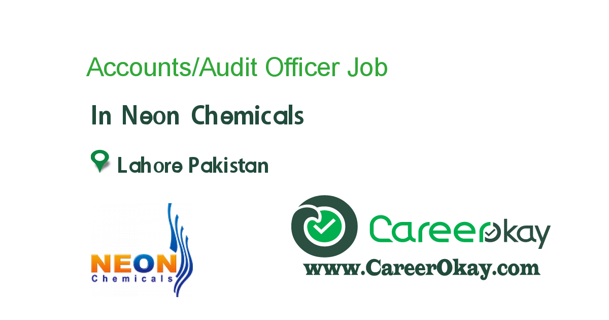 Accounts/Audit Officer